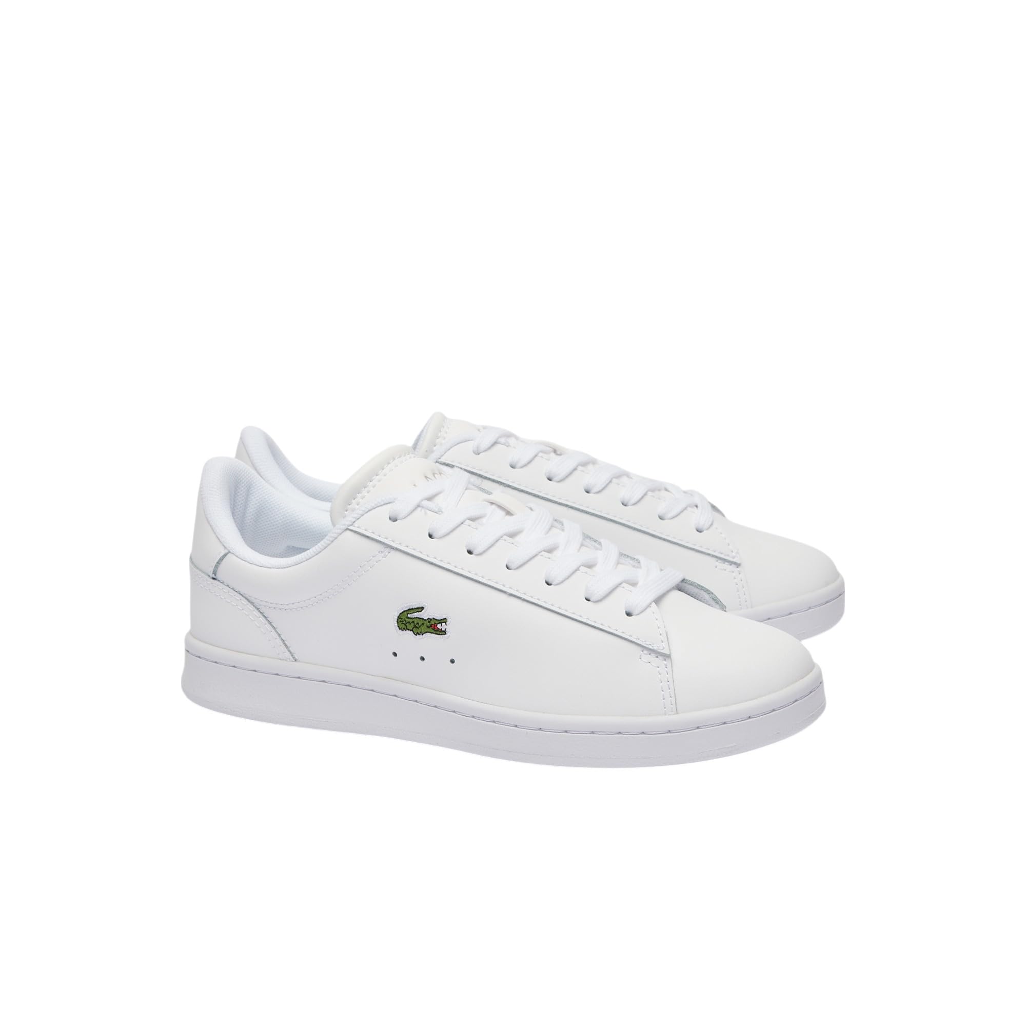 Lacoste Womens Carnaby Set Sneaker, WHT/WHT, 10
