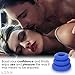 LYNK Cock Ring Black Medical Grade Silicone for Men, Set of 3 Intimate Enhancer Support Rings Small Medium Large, Last Longer Get Harder Erections