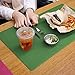 Desk Mat Desk blotter, Ashipher Mouse pad Protector (Green)