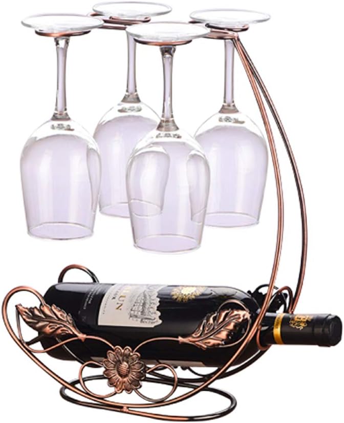 Wine Glass Rack, Countertop Wine Glass Holder, Freestanding Tabletop