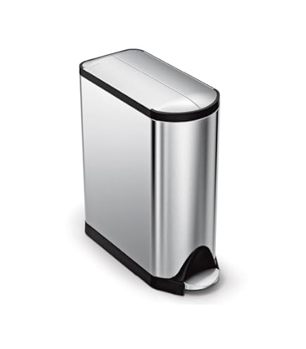 オリーブ　HUMANMADE STEEL TRASH CAN 即完売 Amazon.com: simplehuman 46 litre dual compartment rectangular step