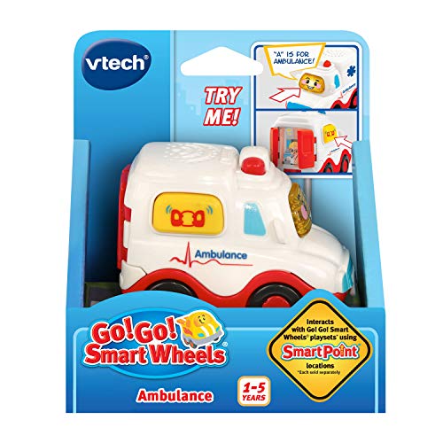 VTech Go! Go! Smart Wheels Ambulance , White Pricepulse