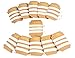 Bride and Bride Tribe Bachelorette Party Hair Ties (11 Piece Set) - Pink