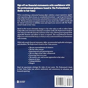 The Professional's Guide to Fair Value: The Future of Financial Reporting