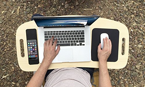 Slice LapDesk with Mousepad - Made for Your Arm Chair, Sofa, and Bed