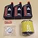 New 2000-2006 Honda TRX 350 TRX350 Rancher ATV Complete Oil Service Tune-Up Kit primary
