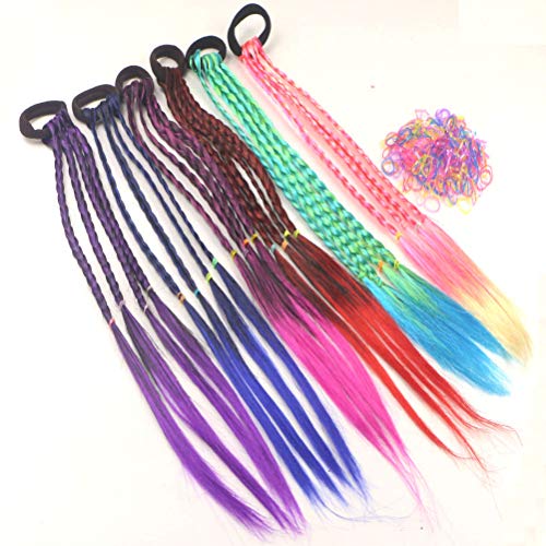 Girl Hair Extension AccessoriesRubber Band Elastic Band Hairstyle