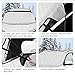 GAMURRY Car Windshield Snow Ice Cover, Windshield Covers with 4 Layers of Protection and Magnetic Edges, Anti-Snow/Anti-Ice/Anti-Fog Thickened Snow Cover for Car, Suitable for Most Cars