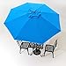 MTN Gearsmith New Replacement Umbrella Canopy for 9FT 8 Ribs, Color: Blue (Canopy ONLY)