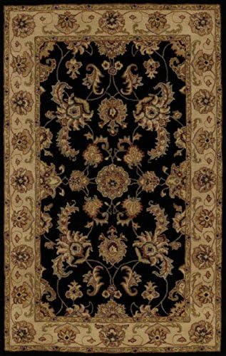 Dalyn Rugs Jewel JW 1787 Black Hand Tufted Rug, 8-Feet by 10-Feet