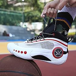 Angugu Women's Basketball Shoes Breathable Non Slip