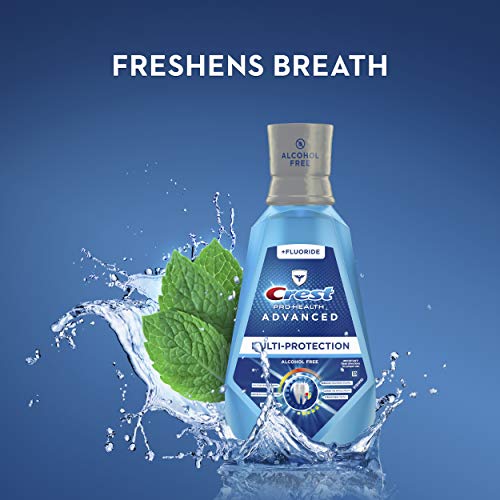 image for Crest Pro-Health Advanced Multi-Protection Mouthwash, Alcohol Free Mou