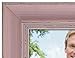 Lilian PC Pink Photo Frames(5 x 7in), Choose PS Polymer Material Environmental Protection(3175-C2T-b)