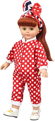 American Doll Clothes Outfit Doll Pajamas For 18 Inch Girl Dolls Christmas Gift New Year Gift Present For Girls