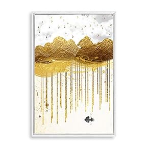 Framed Home Artwork Abstract Scenery Natural Landscape for...