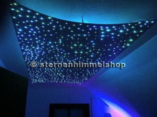 rgb led 16w cielo estrellas fibra