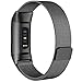 CAVN Compatible Fitbit Charge 3 / Charge 3 SE Bands Women Men Small Large, Metal Milanese Loop Stainless Steel Replacement Accessory Straps Bracelet Compatible Fitbit Charge 3 Fitness Tracker