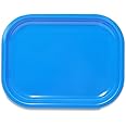 Tray Metal Rolling Tray(Blue, 7" x 5.5")