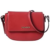 DAVIDJONES Synthetic Leather Mini Crossbody Bag Saddle Bag