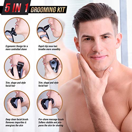 3 Mens+Electric+Shaver+Grooming+AsaVea