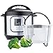 Vanghon Instant Pot Accessories 6 qt Steamer Basket, Eggs Vegetable Steamer Basket for Instant Pot Pressure Cooker with Non-Slip Legs, Food Grade Stainless Steel Steamer(Instant Pot 6 Quart)