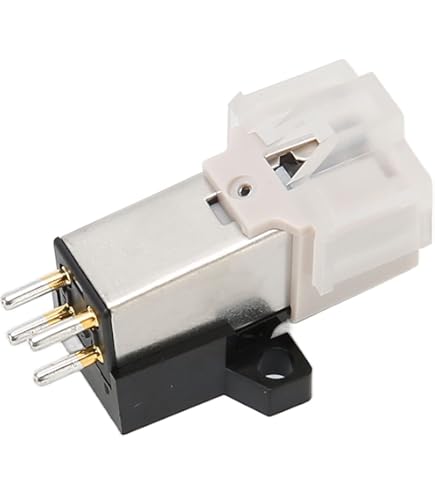 Blauwe cartridge en diamantstift met de juiste bevestigingsschroef voor Pioneer PL 335, 120, 30, 320, 4, 445, 5, 6, 600, 620, 640, 7, 707, 740, 750, L1000, draaitafel pick-up, naald