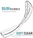 TOZO for iPhone X Case Crystal Clear Soft TPU Gel Skin Transparent Flexible Premium Cover Wireless Charger Compatible for iPhone 10 / X