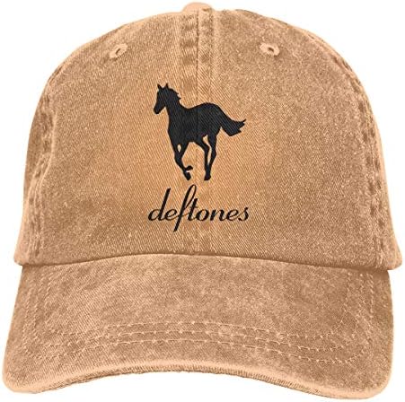 Laoyaotequ Trucker Cap Deftones Durable Baseball Cap,Adjustable Dad Hat Black