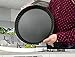 TedGem 2 Pack Non-Stick 8.8 Inches Removable Loose Bottom Quiche Tart Pan, 8.8Inch