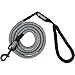 Phydeaux’s Mountain Climbing Rope Dog Leash - 6 ft Long - Premium Quality - Perfect for Medium and Large Dogs (Grey)