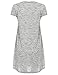 ROMWE Women's Summer Casual Cap sleeve Jersey Shift Mini Dress