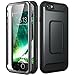YOUMAKER Case for iPhone 6S, Full Body with Built-in Screen Protector Heavy Duty Protection Shockproof Case Cover for Apple iPhone 6S / 6 4.7 inch - Black/Black