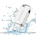 SAWAKE USB C Flash Drive, 128GB USB 3.0 Type C Thumb Drive, Waterproof Dual Drive Memory Stick with Keychain for Android Smartphone New MacBook