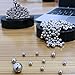 G-WACK Stress Relief Desk Toys, SPOLEY Desk Sculpture Decor Fidget Toy for Anxiety, Autism, Boredom and Intelligence Development ( 171+50 Balls with Base )