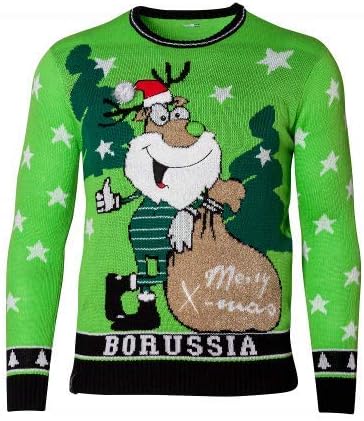 Borussia Monchengladbach Herren Sweatshirt Pullover Weihnachtspullover X Mas Xxl Amazon De Bekleidung