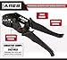 ARES 13000 - Professional Ratcheting Wire Terminal Crimper Tool - Crimps 10 to 22 Gauge Insulated & Weather-Proof Terminals