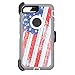 Heavy Duty Impact Rugged with Built-in Screen Protector Camouflage Protective Case Cover with Clip for Apple iPhone 7 Plus (USA-Flag-Camo)