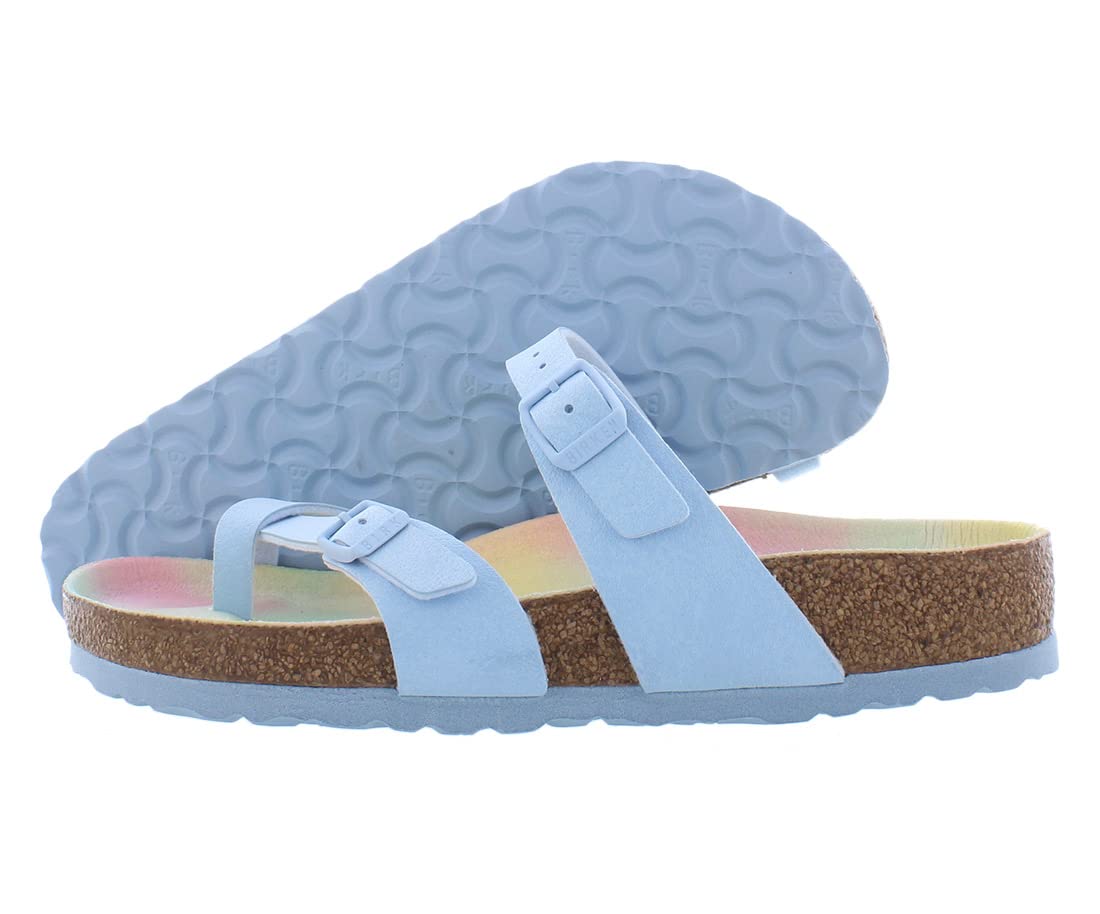 Birkenstock Women's Mayari Oiled Leather Sandal, Sky, 6-6.5 Women/4-4.5 Men, Sky, 6-6.5 Women/4-4.5 Men Image