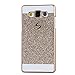 Galaxy J7 case, Silverback(TM) Beauty Luxury Hybrid Glitter Bling Hard Shiny Sparkling Cover Case for Samsung Galaxy J7 (Gold)