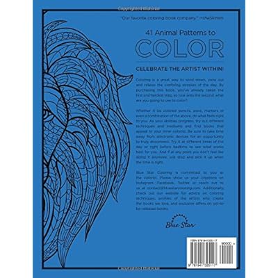 Download Adult Coloring Book: Stress Relieving Animal Designs PDF