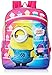 Despicable Me Girls' Purple 16 Inch Backpack with Detachable Lunch Bag, Multi, One Size