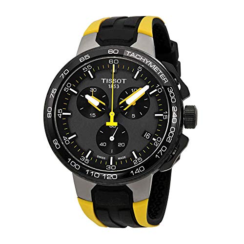 Tissot T111.417.37.441.00 Men's Watch T-Race Cycling Tour de France 2017 Black 44.5mm Stainless Steel