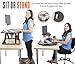 X-Elite Pro Glide Standing Desk - Instantly Convert Any Surface to a Stand up Desk! Large Sit to Stand Desk Converter! Strong & Sturdy! (31 x 21)