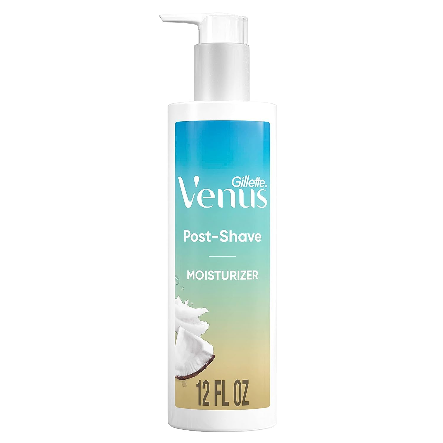 Photo 1 of Gillette Venus Glow Post-Shave Oil Infused Moisturizer, Women’s Aftershave Oil Infused Moisturizer, 12 oz