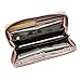 CYANB Women Wallets Tassel Bifold Ladies Cluth Wristlet Wrist strap Long Purse