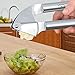 Garlic Press LOVKITCHEN Durable Stainless Steel Kitchen Garlic/Ginger Mincer Crusher and Peeler Set with Silicone Tube Roller Cleaning Brush