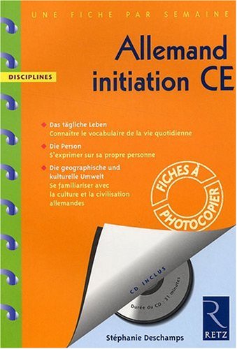 Allemand initiation CE