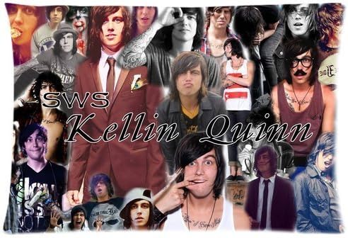 sleeping with sirens Kellin Quinn Custom Zippered Pillow Cases 20x30 (Twin sides) by yueyucasediy