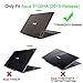 ASUS Transformer Book T100HA Case, Infiland Premium PU Leather Keyboard Portfolio Stand Cover Case For ASUS Transformer Book T100HA 10.1