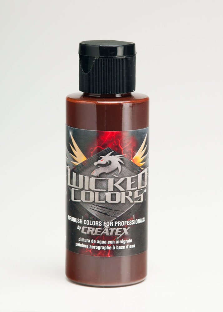 Createx Wicked Detail Airbrush Colours 60 ml 20069 Burnt Umber